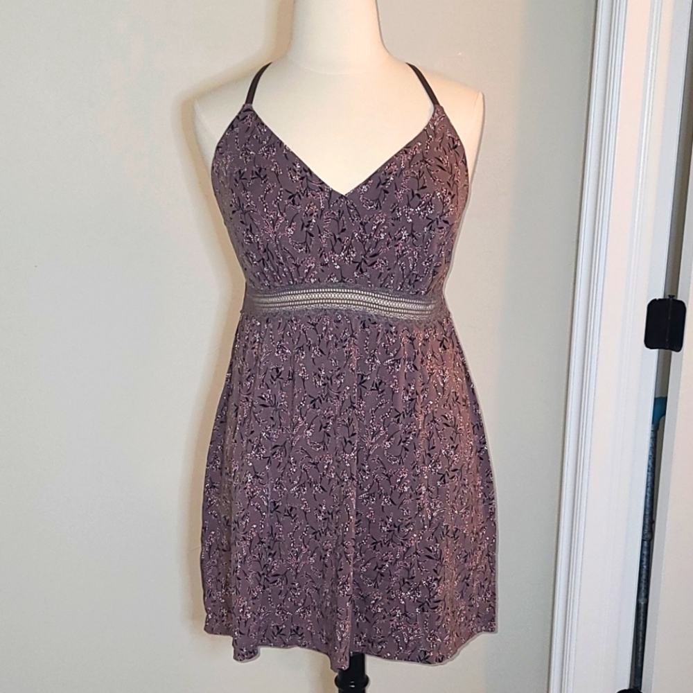 Lane Bryant Cacique Knit Lace Trim Chemise, Sz. 14/16